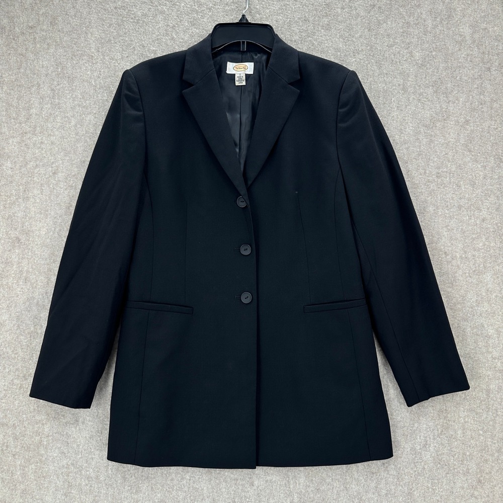 Talbots Long Unstructured Blazer Jacket Womens Si… - image 1